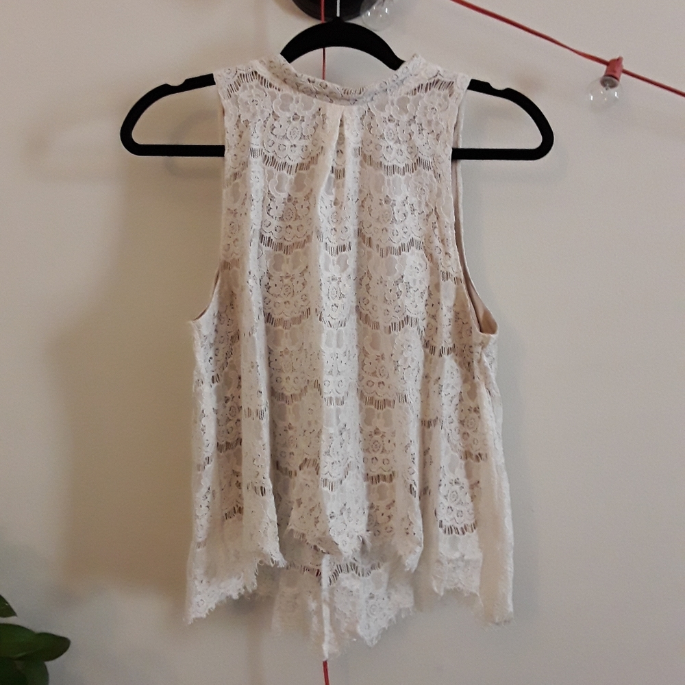 Flattering Lace Blouse